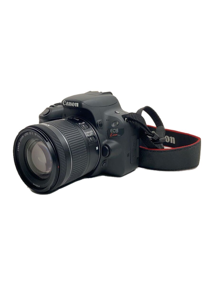 【中古】CANON◆デジタル一眼カメラ EOS Kiss X9 EF-S18-55 IS STM [ブラック] DS126671【カメラ】