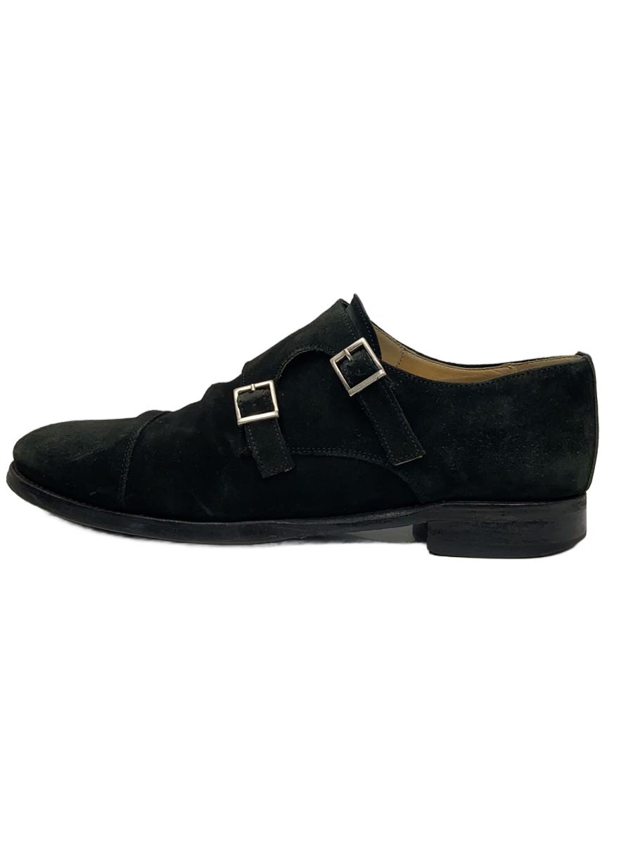 【中古】Berwick◆ローファー/US8/BLK/スウェード【シューズ】|2nd STREET 店