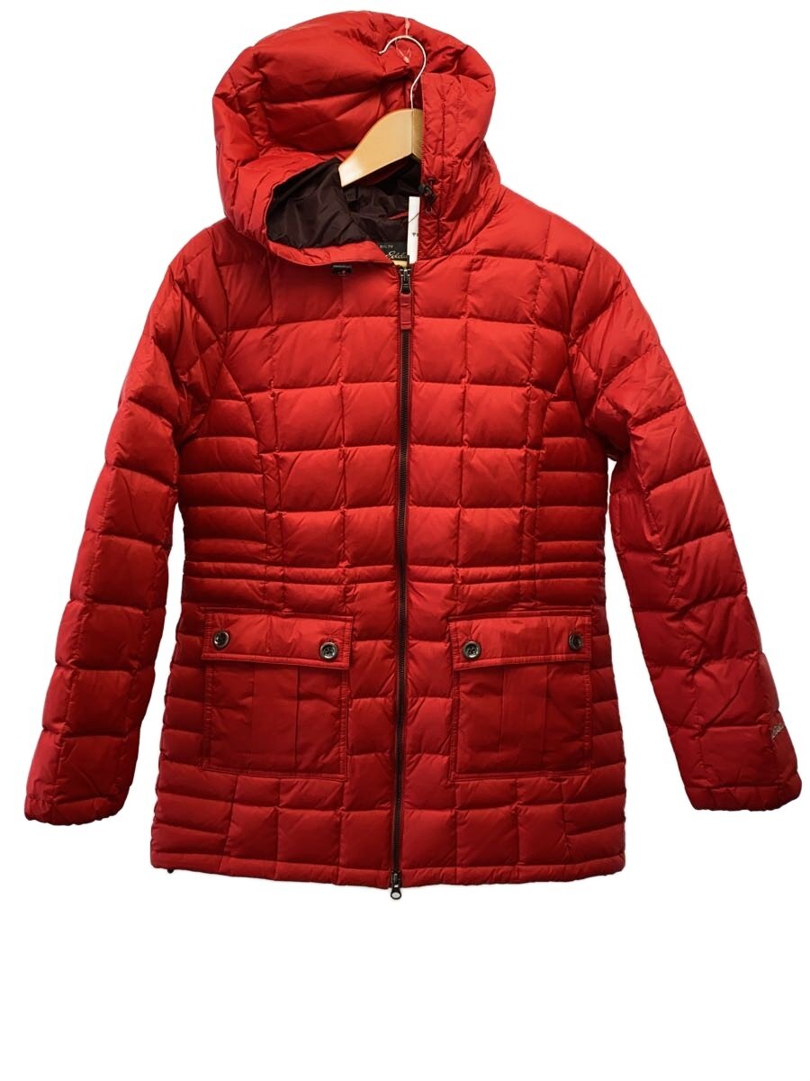 【中古】EDDIE BAUER◆落ち込む上衣/M/ナイロン/RED【レディース御召しもの】