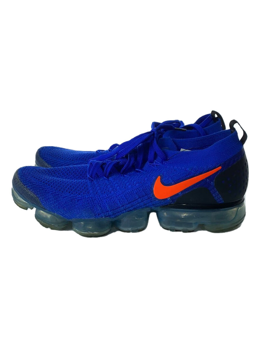 【中古】NIKE◆AIR VAPORMAX FLYKNIT 2/エアベイパーマックスフライニット/ブルー/942842-400/28【シューズ】画像