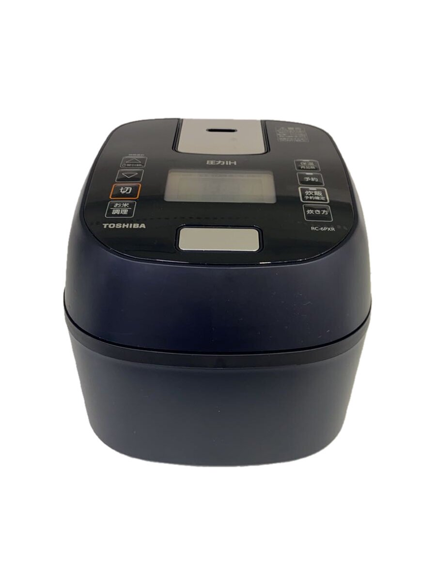 【中古】TOSHIBA◆炊飯器 RC-6PXR(K)【家電・ビジュアル・オーディオ】