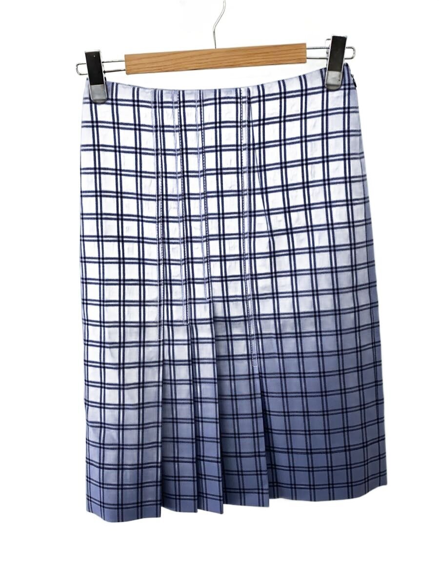 【中古】MARNI◆スカート/36/ウール/BLU/チェック【レディースウェア】｜2ｎｄ STREET 店