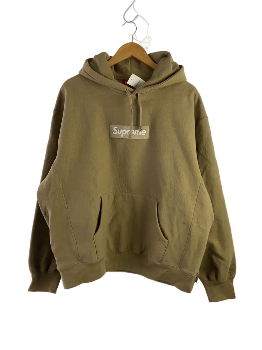 【中古】Supreme◆23AW/Box Logo Hooded Sweatshirt/パーカー/L/コットン/BEG【メンズウェア】|2nd STREET 店