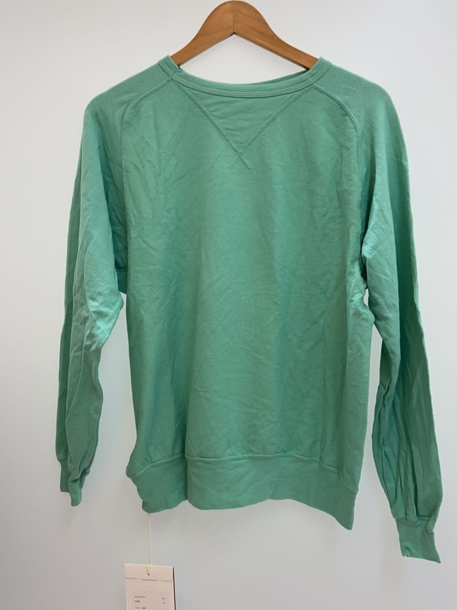 【中古】NICENESS◆25SS Sweatshirt Pull Over Long Sleeve/トップス/S/綿織物/緑であること【メンズウェア】