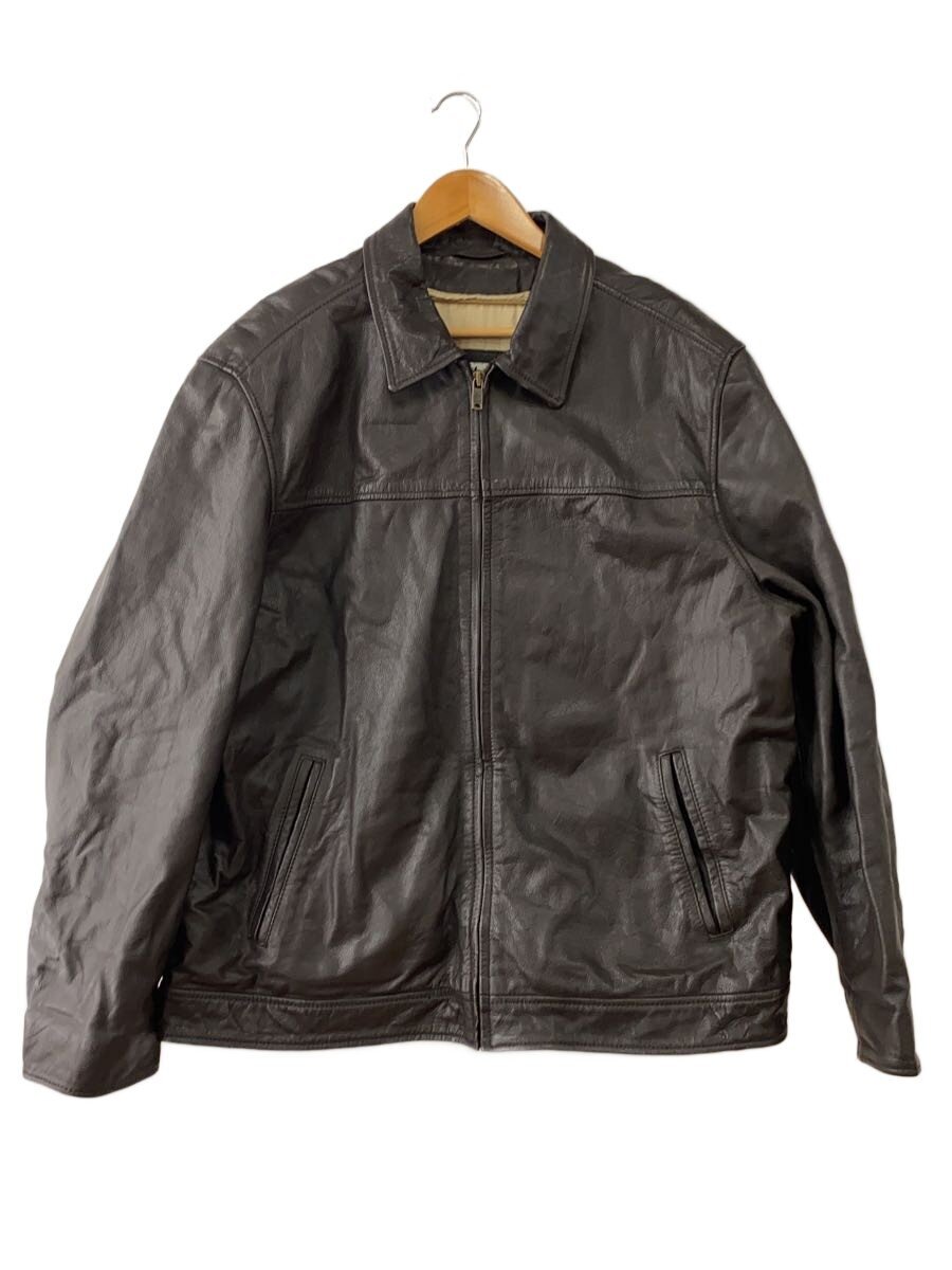 【中古】Columbia◆レザージャケット・ブルゾン/XL/レザー/BRW/無地//【メンズウェア】｜2ｎｄ STREET 店 13,385円