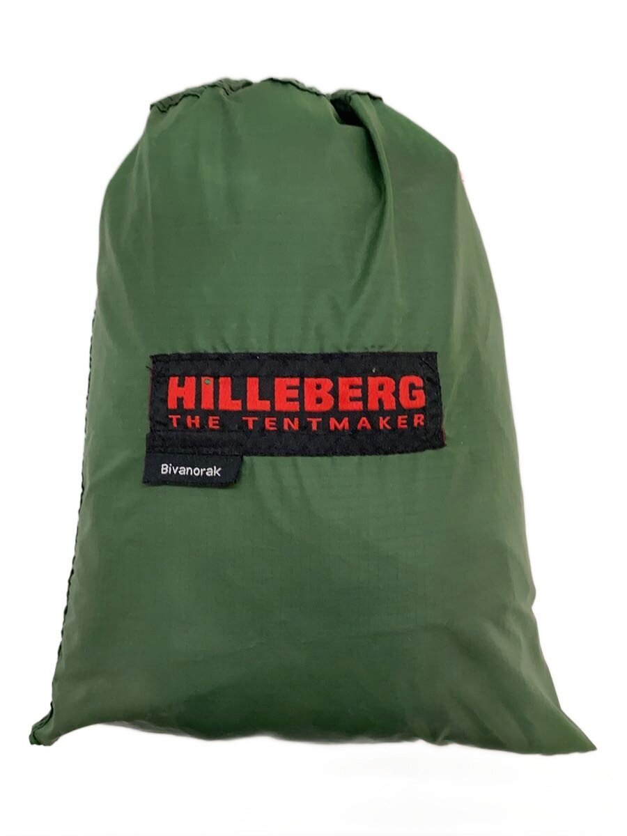【中古】HILLEBERG◆BIVANORAK/難民キャンプ備品余分の物/GRN/12770005/スリーピングバッグ押しかぶせる【運動競技】