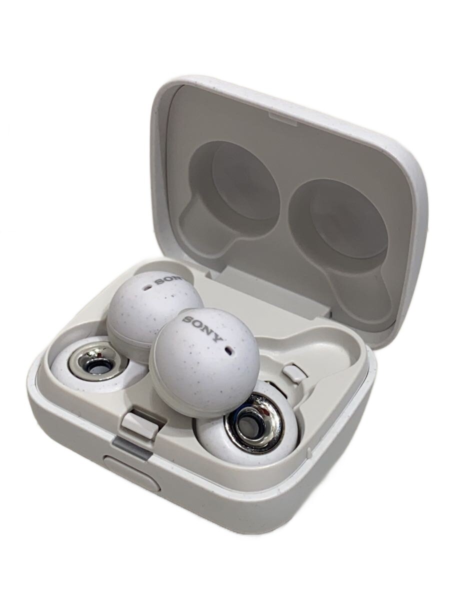 【中古】SONY◆イヤホン・ヘッドホン LinkBuds WF-L900 (W) [ホワイト]【家電・ビジュアル・オーディオ】