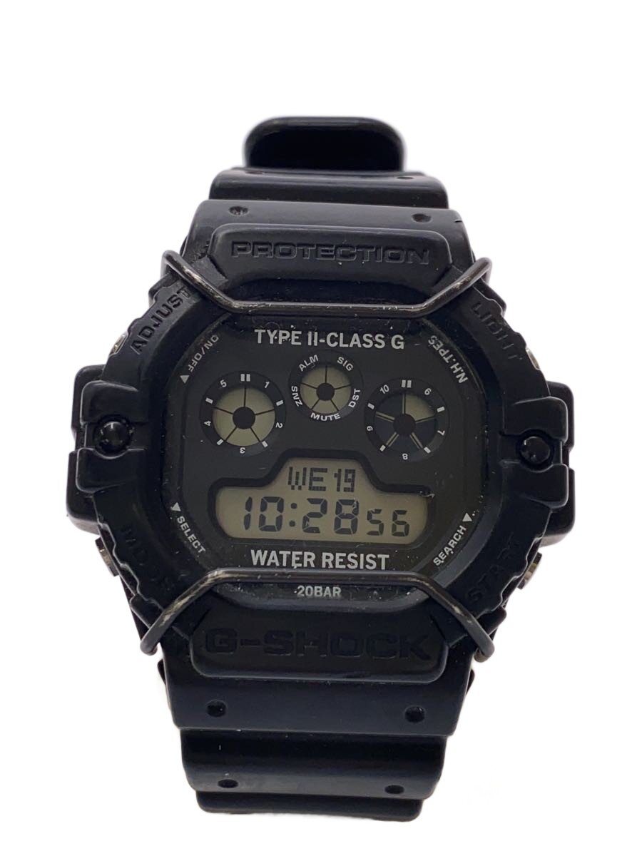 【中古】CASIO◆ウオッチ/デジタル/BLK/BLK/DW-5900NH【服飾雑貨他】