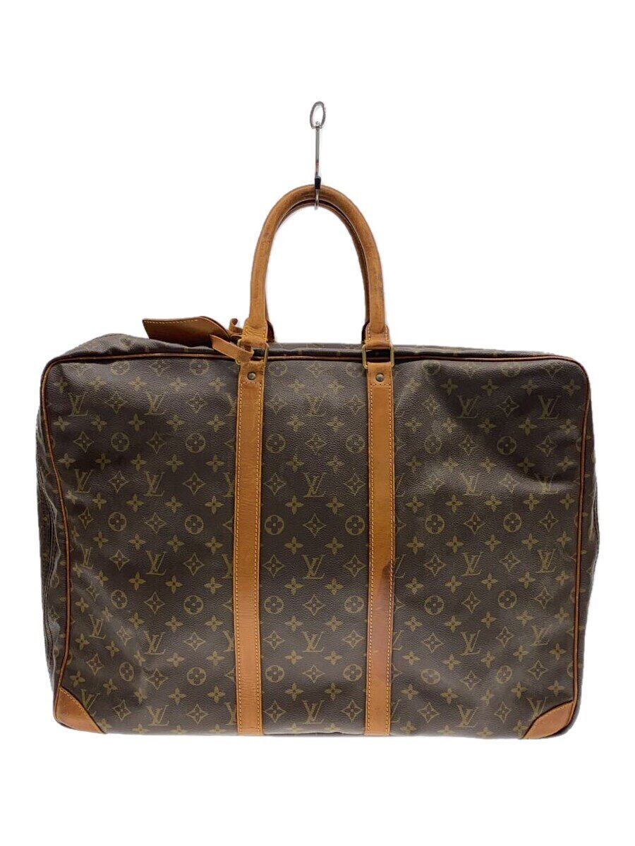【中古】LOUIS VUITTON◆シリウス55_モノグラム・帆布_BRW/PVC/BRW//【御徒面子】