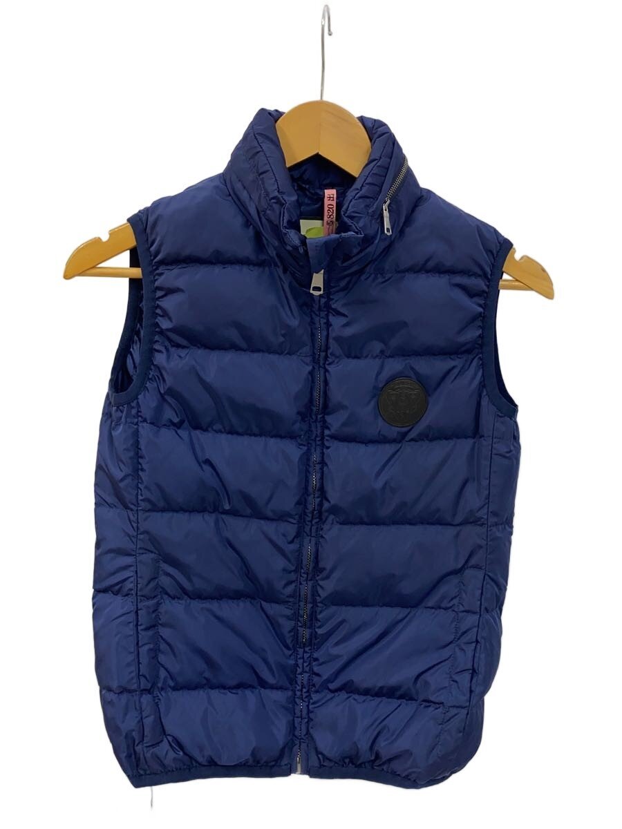 【中古】GUCCI◆16AW/LOGO PATCH DOWN VEST/落ちこむより良い/36/ナイロン/米国海軍/429855【レディースお召しもの】