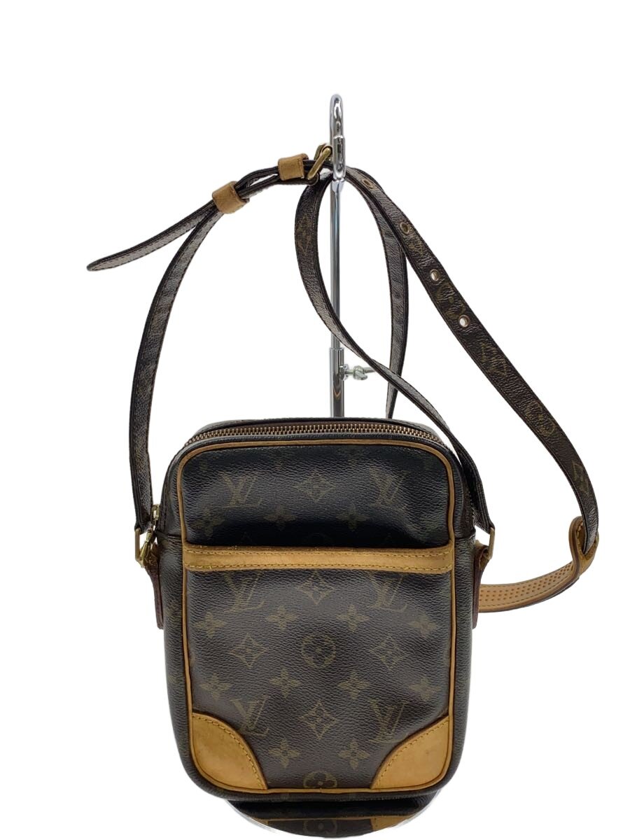 【中古】LOUIS VUITTON◆2)ダヌーブ_モノグラム・帆布/PVC/BRW//【御徒面子】