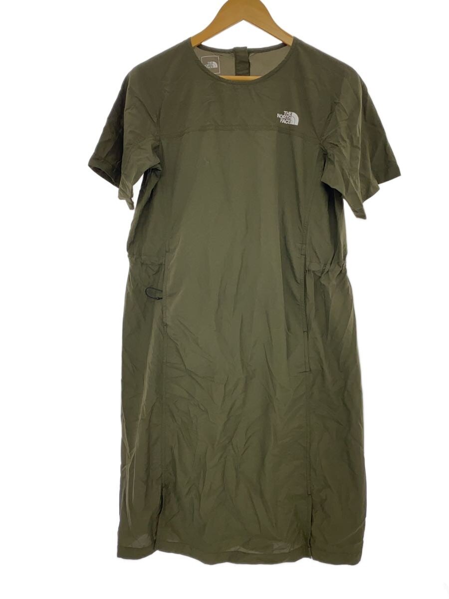 【中古】THE NORTH FACE◆KARKA ONEPIECE_カルカワンピース/M/ナイロン/KHK【レディース御召しもの】