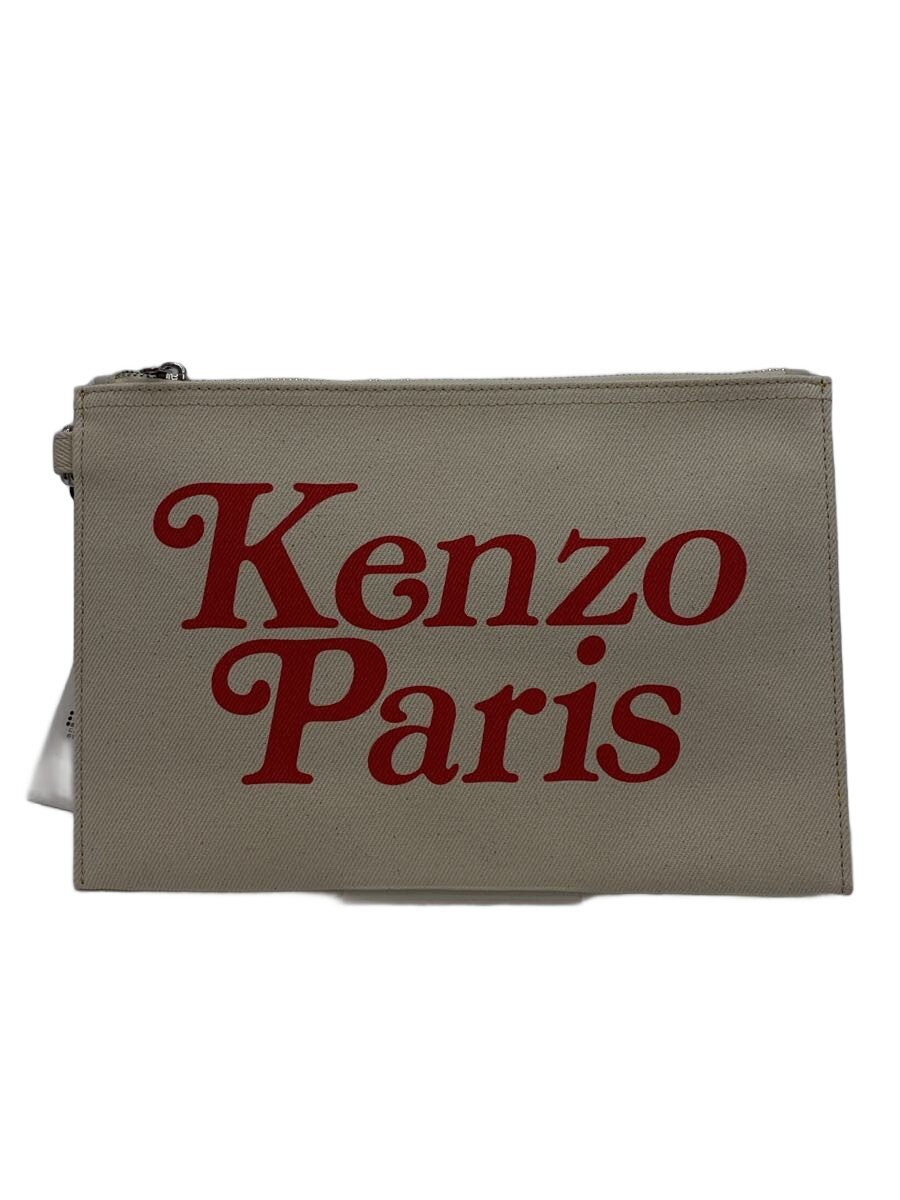 【中古】KENZO◆ポーチ/コットン/BEG/FE58PM902F35//【バッグ】|2nd STREET 店