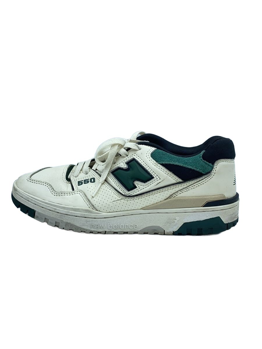 【中古】NEW BALANCE◆BB550/白いこと/27.5糎/WHT//【シューズ】