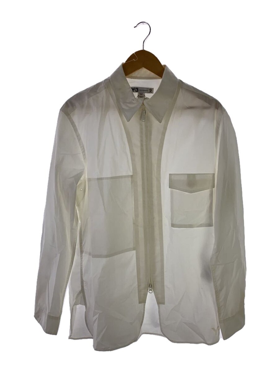 【中古】Y-3◆ジャケット/M/コットン/WHT/無地【メンズウェア】｜2ｎｄ STREET 店