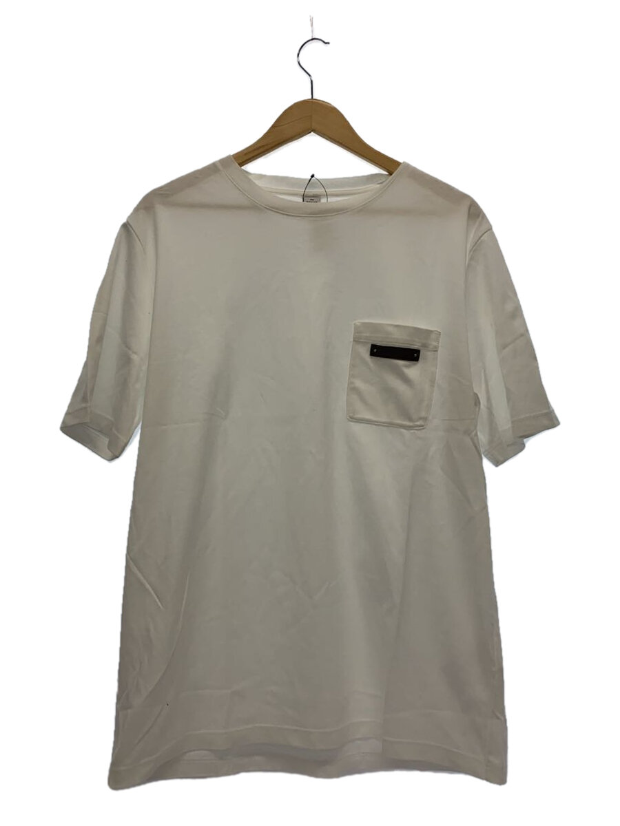 【中古】BERLUTI◆なめし革引き舟/プルオーバー/XL/綿織物/WHT/r23jrs79jaek//【メンズウェア】