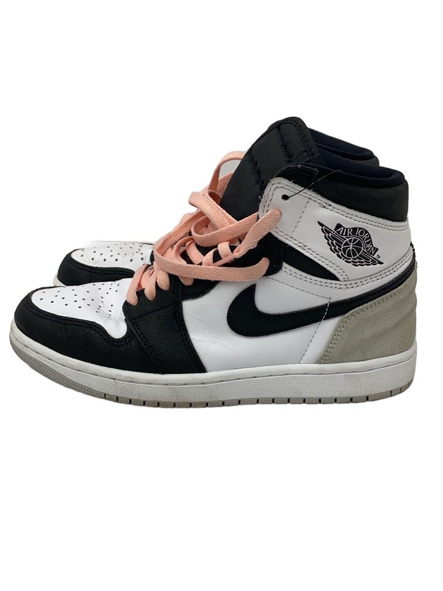 【中古】NIKE◆ハイカットスニーカー/25糎/WHT/555088-108【シューズ】