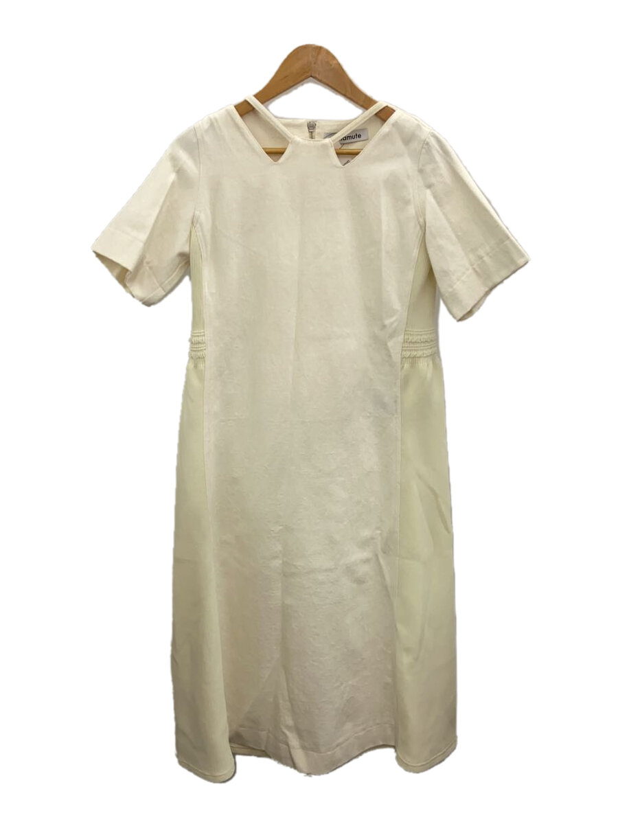 【中古】malamute◆半袖衣装/1/綿織物/WHT/mlm23ss-op01/? NULL ?【レディース御召しもの】