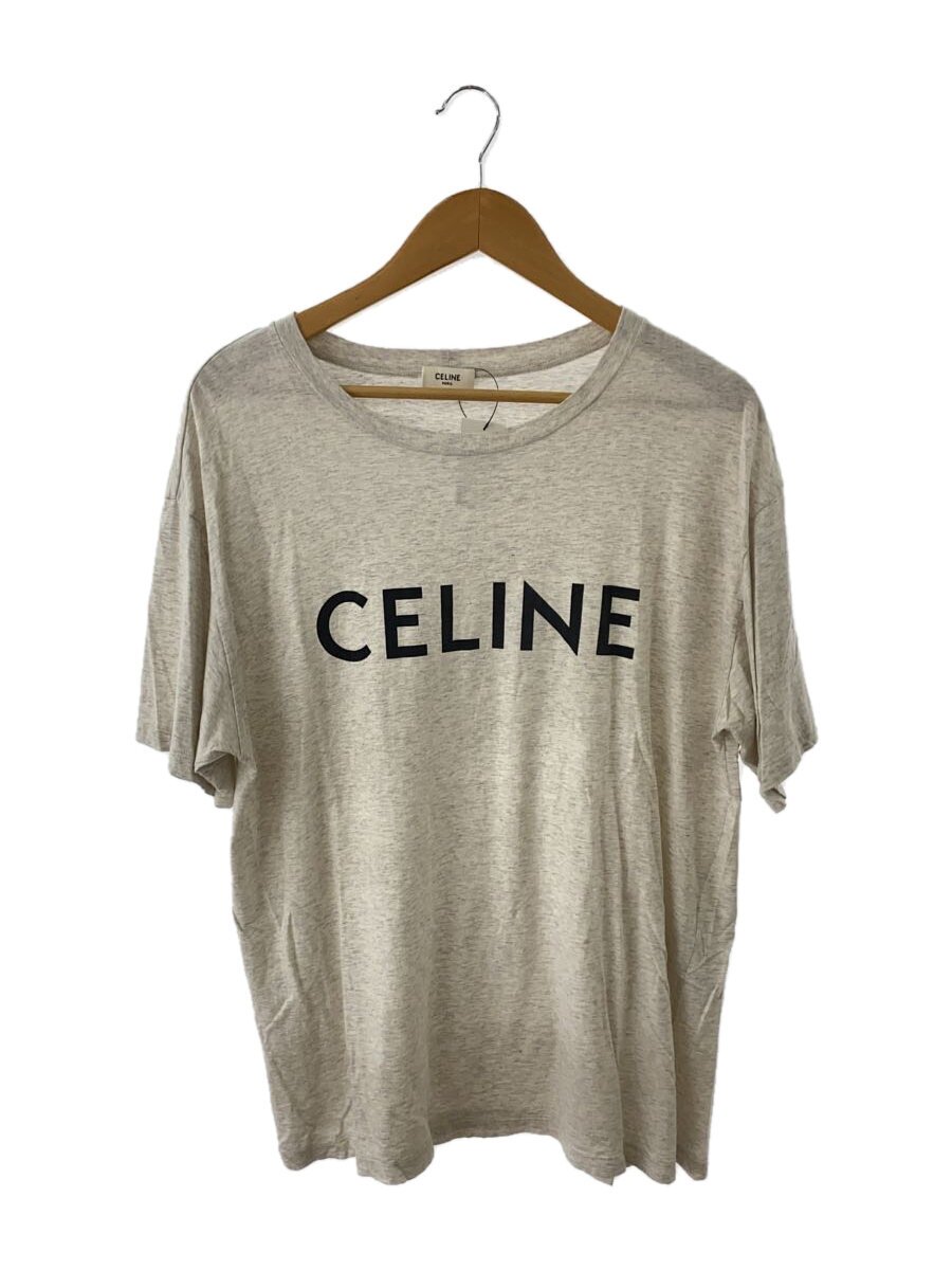【中古】CELINE◆プルオーバー/M/綿織物/GRY/2X681657Y.02BL【メンズウェア】