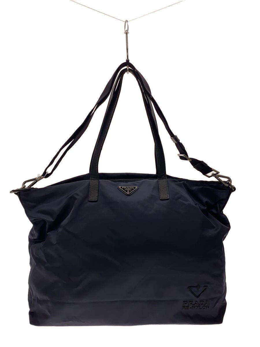 【中古】PRADA◆プラダ/2WAYショルダーバッグ/ナイロン/ネイビー//【バッグ】|2nd STREET 店