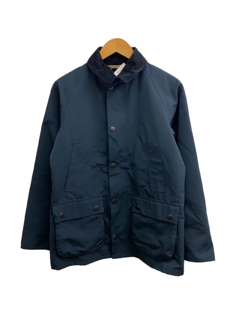 【中古】Barbour◆上衣/36/ポリエステル/NVY/無地/2002164【メンズウェア】