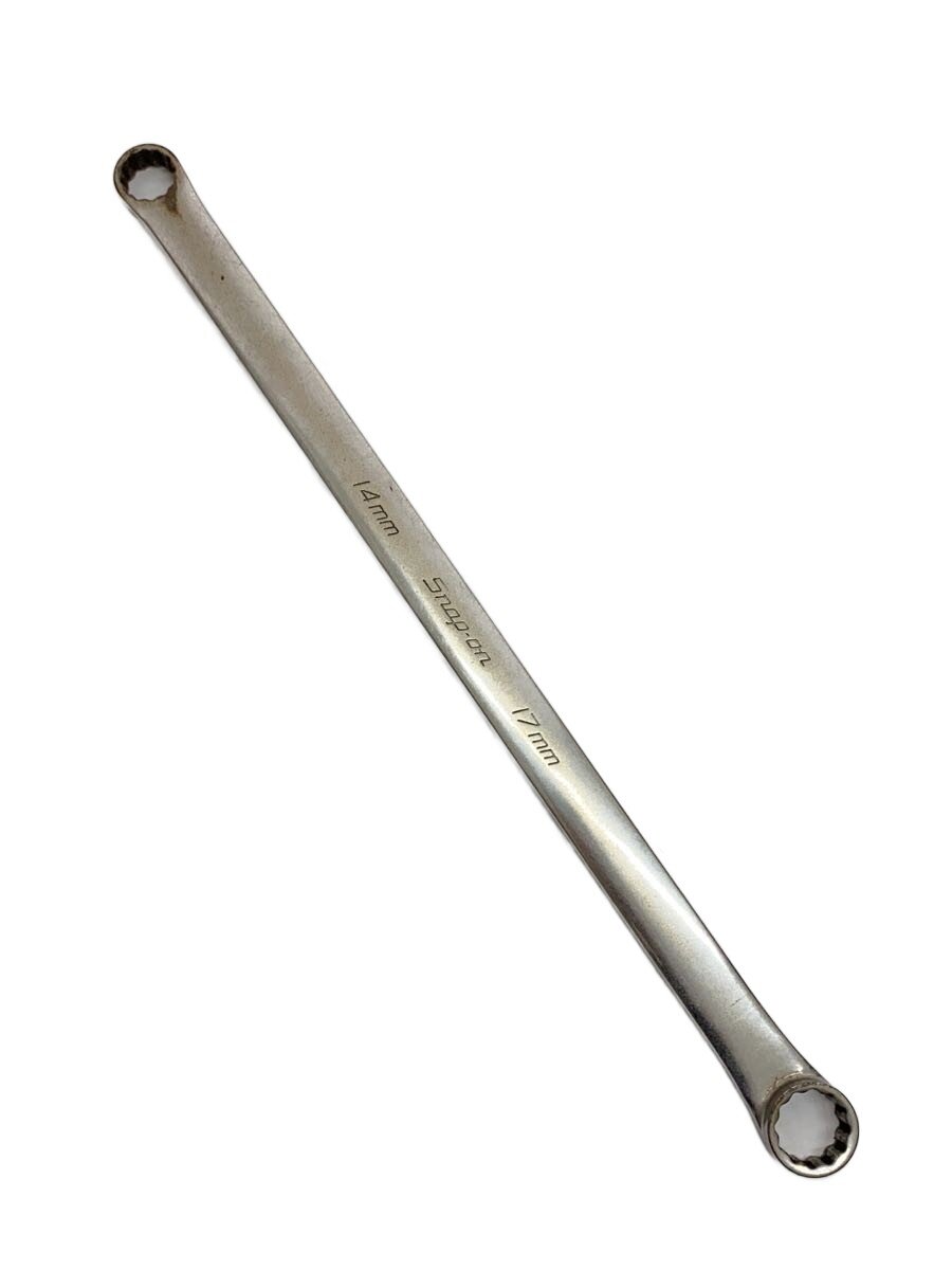 【中古】Snap-on◆メガネレンチ14mm 17mm/工具/SLV【DIY用品】