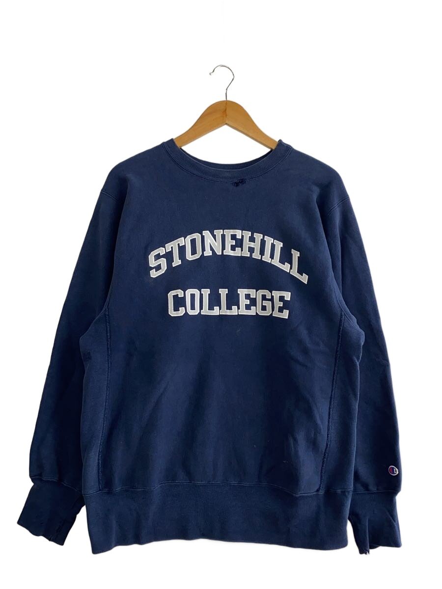 【中古】Champion◆スウェット/L/コットン/NVY/プリント/90s/状態考慮【メンズウェア】｜2ｎｄ STREET 店
