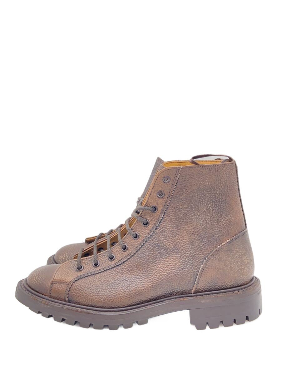 【中古】Tricker’s◆レースアップブーツ/UK5.5/BRW/なめし革/L6087【シューズ】