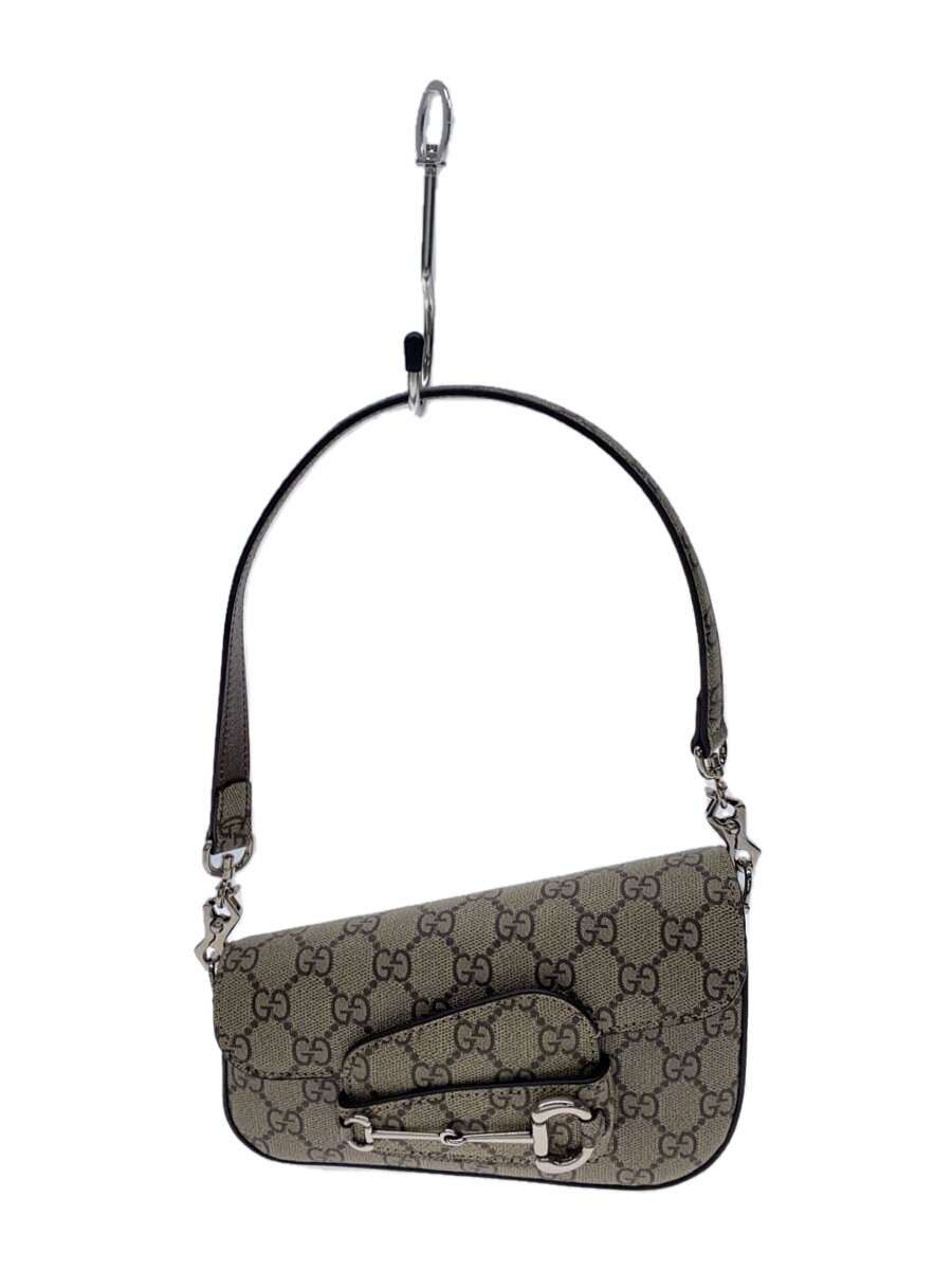 【中古】GUCCI◆ホールズビット 1955 ミニ ショルダーバッグ/PVC/BEG//【バッグ】|2nd STREET 店