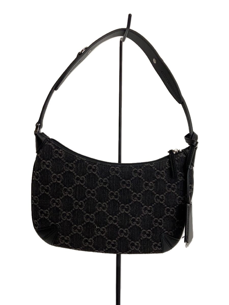 【中古】GUCCI◆ショルダーバッグ/BLK/774719/ホースビットスリムスモールショルダーバッグ//【御徒面子】