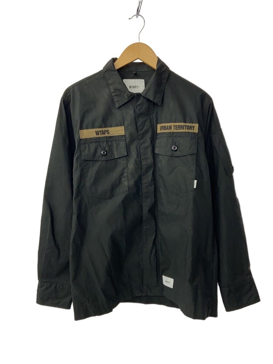 【中古】WTAPS◆ジャケット/1/コットン/BLK/211BRDT-SHM03【メンズウェア】|2nd STREET 店