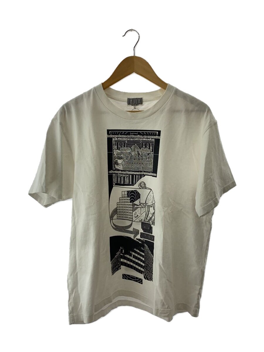 【中古】C.E(CAV EMPT)◆プルオーバー/L/綿織物/WHT/無地【メンズウェア】