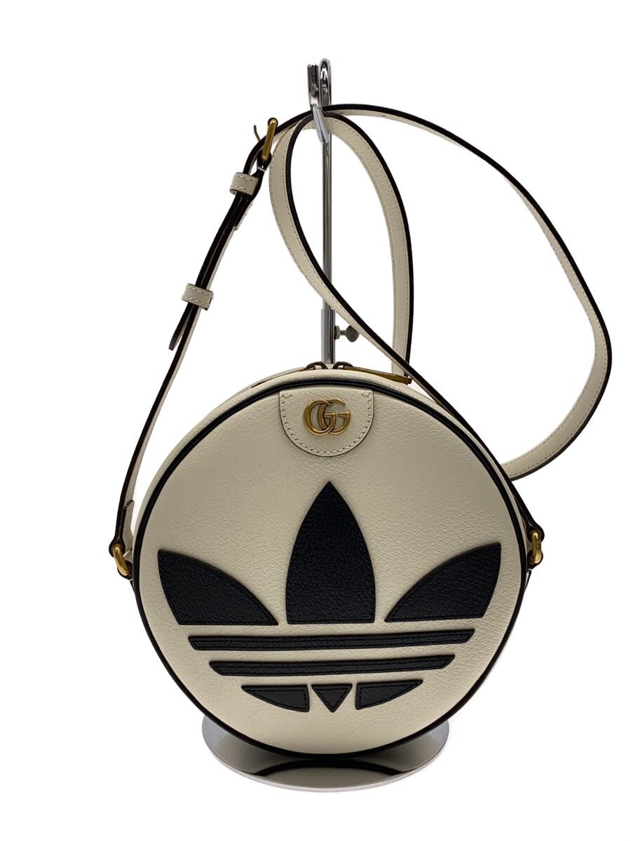 【中古】GUCCI◆トレフォイル_インターマーモントGG_オフィディア/ショルダーバッグ/なめし革/RED/702626【御徒面子】