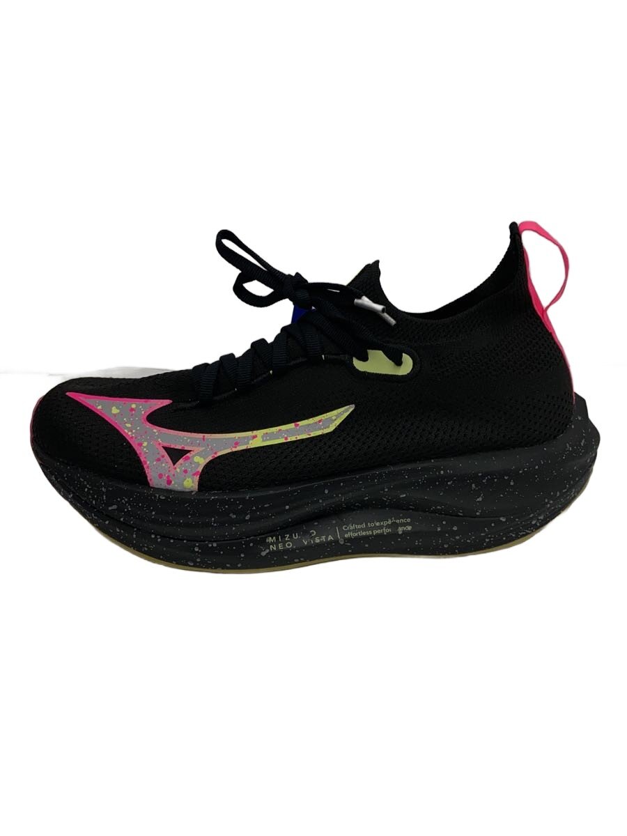【中古】MIZUNO◆ランニングシューズ/24cm/BLK/J1GC243403【スポーツ】