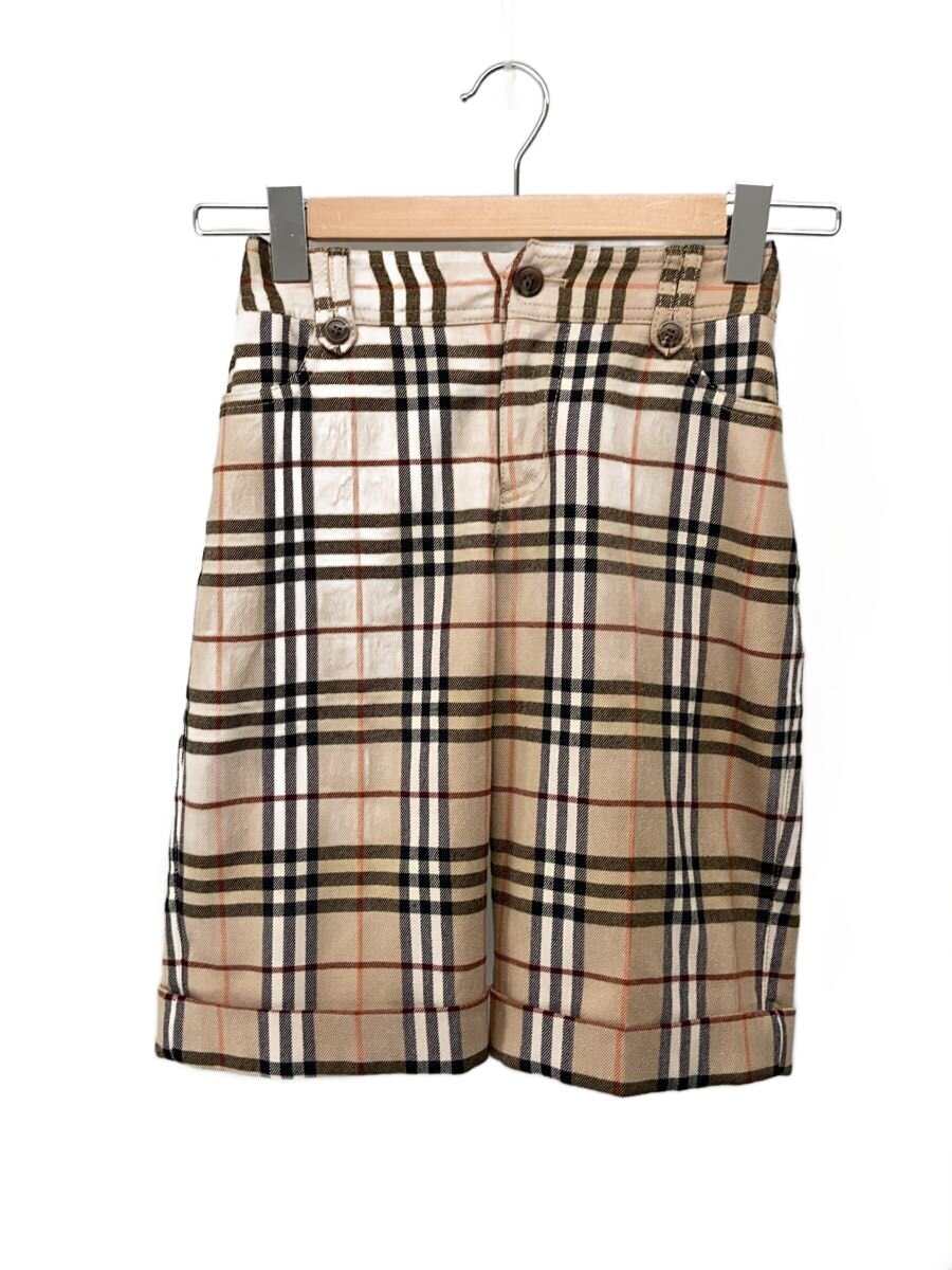 【中古】BURBERRY BLUE LABEL◆遊撃手ズボン下/36/羊毛/BRW/読み合わせる/FQF76-628-52【レディースお召しもの】