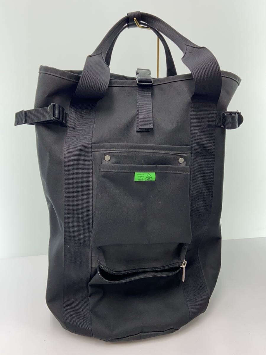 【中古】PORTER◆背嚢/--/BLK/無地/782-08699【御徒面子】