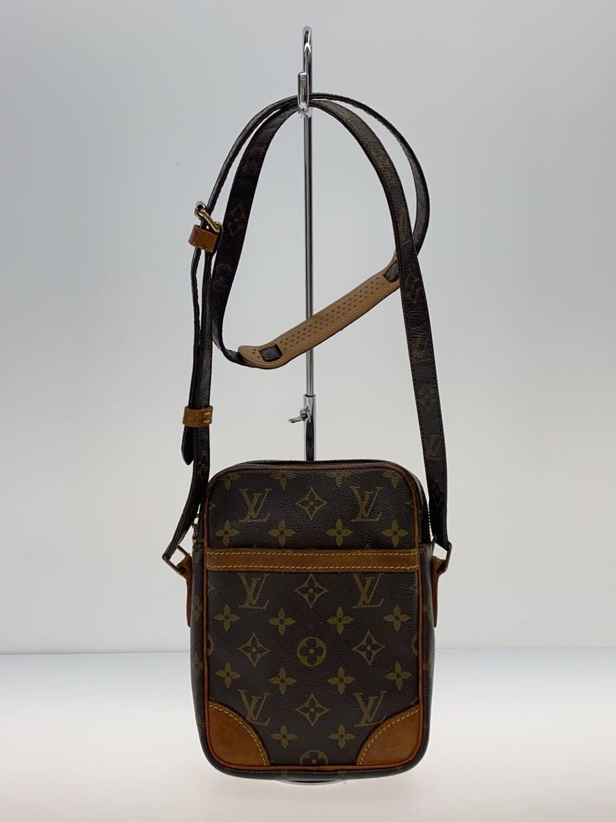 【中古】LOUIS VUITTON◆ミニ・ダヌーブ_モノグラム・キャンバス_BRW/PVC/BRW【バッグ】|2nd STREET 店