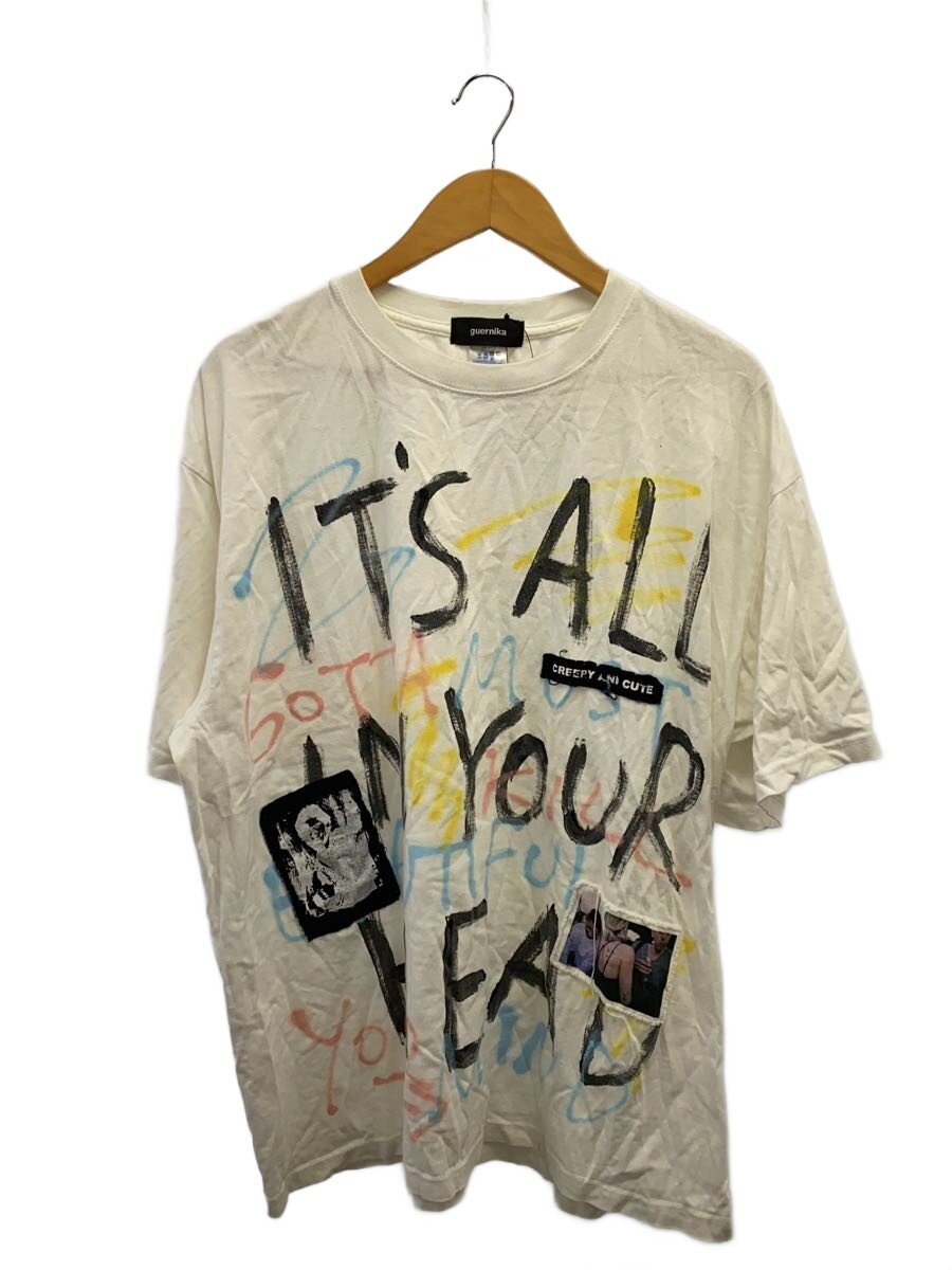 【中古】guernika◆プルオーバー/XXL/綿織物/WHT/GR-PT-1-M04【メンズウェア】