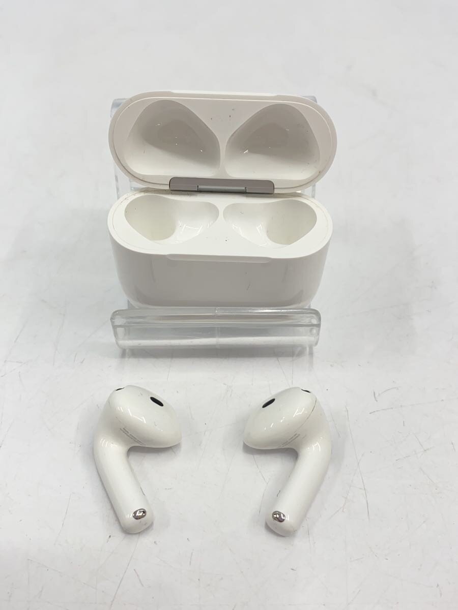 【中古】Apple◆イヤ電話機 AirPods 4 アクティブノイズキャンセリング申し受ける真似形 MXP93J/A//【家電・視覚的・オーディオ】 ヘッドホン・イヤホン-オーディオ-TV・オーディオ・カメラ