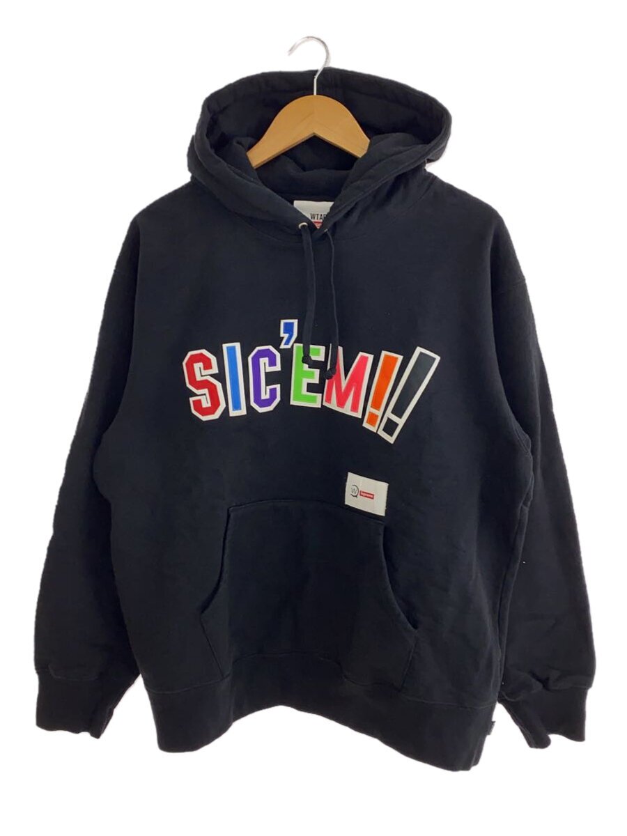 【中古】Supreme◆パーカー/M/綿織物/BLK/21fw/wtaps【メンズウェア】