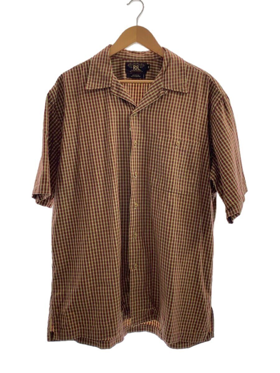 【中古】RRL◆半袖プルオーバー/M/綿織物/読み合わせる【メンズウェア】