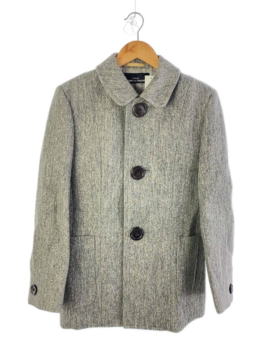 【中古】tricot COMME des GARCONS◆AD1995/DollCoat/コート/--/ウール/GRY/TJ-080020//【レディースウェア】|2nd STREET 店