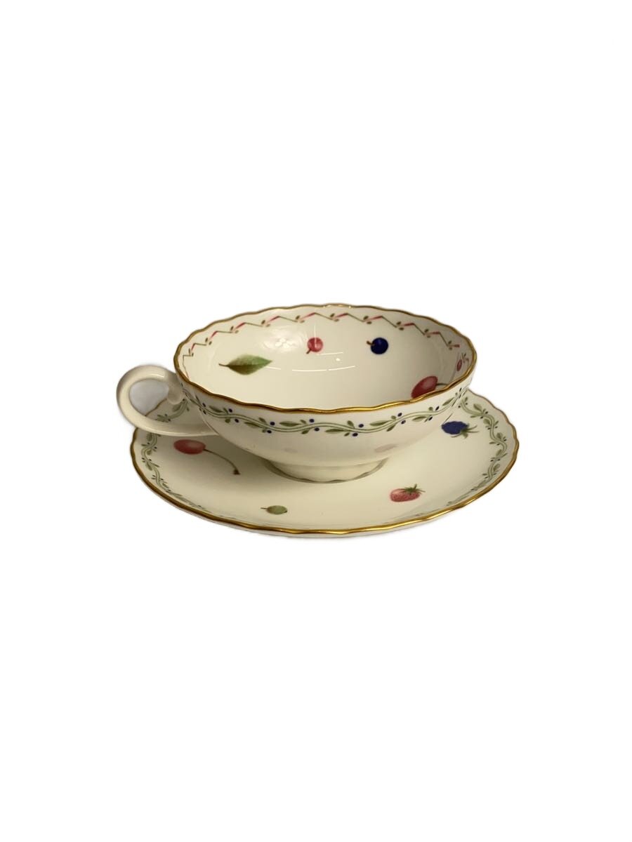 【中古】Noritake◆カップ&ソーサーペア/2点セット/WHT【キッチン用品】