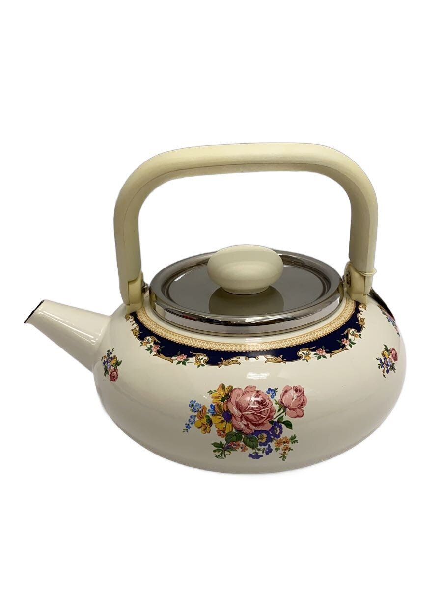 【中古】ASTA/膳立て手道具余分の物/大いさ:22糎/WHT/ホーローヤカン//【勝手もと装置】