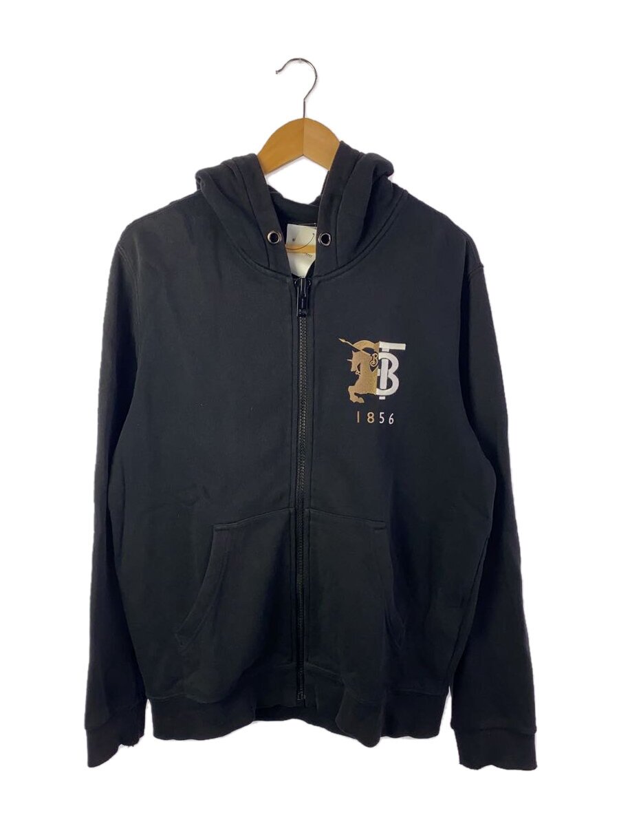【中古】BURBERRY◆ジップパーカー/S/当て嵌める感有り【メンズウェア】