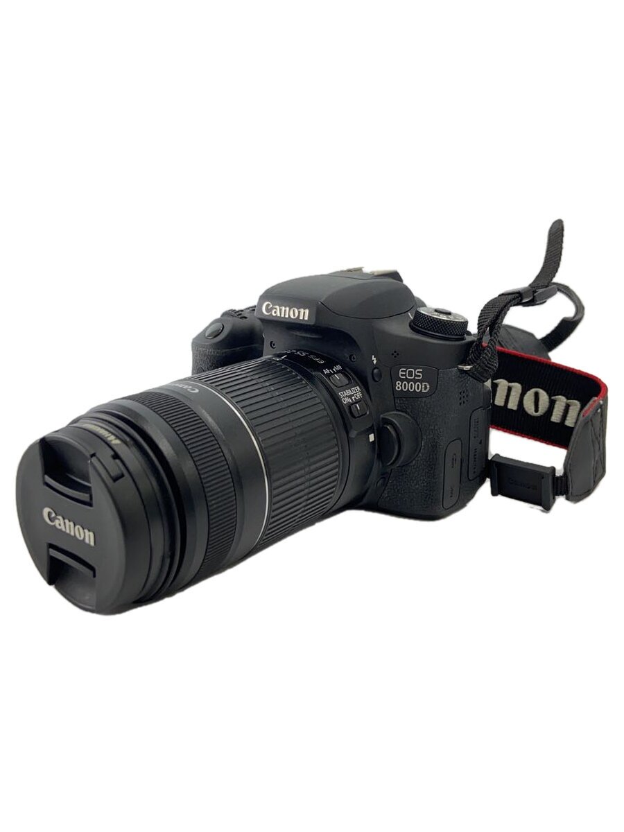 送料無料】【中古】CANON◇デジタル一眼カメラ EOS 8000D ダブルズーム