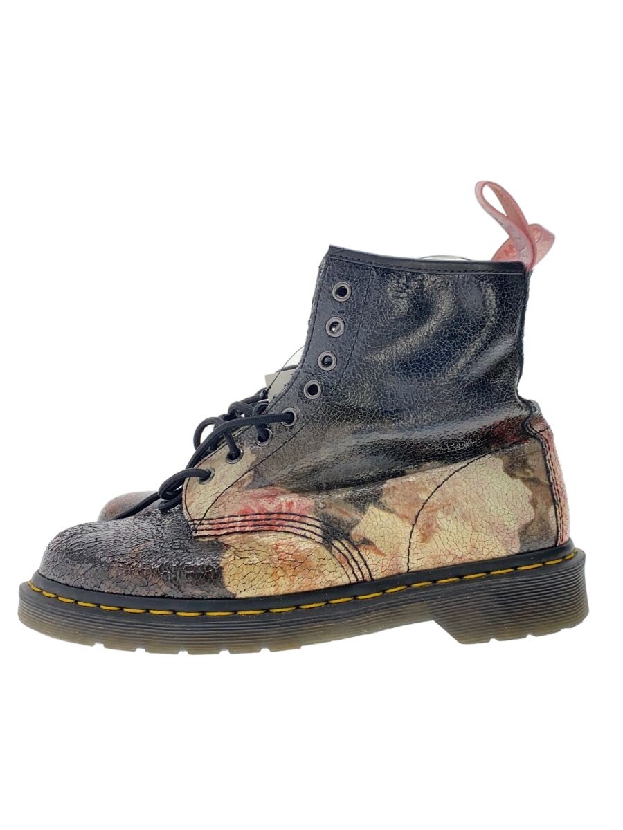 【中古】Dr.Martens◆ブーツ/US8/マルチ色合い/なめし革【シューズ】