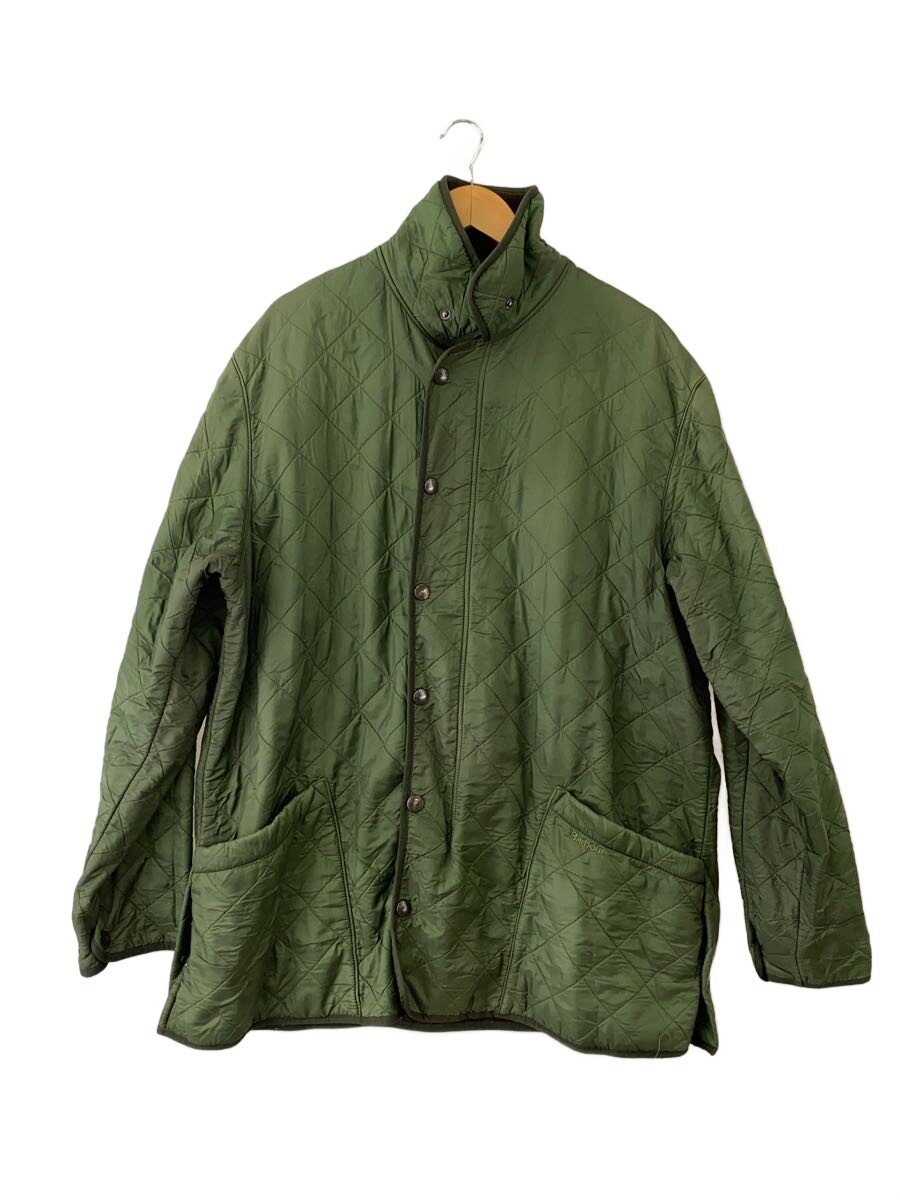 【中古】Barbour◆キルティングジャケット/--/ナイロン/KHK/無地//【メンズウェア】|2nd STREET 店