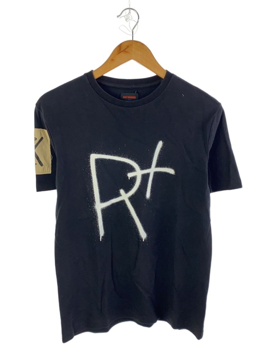 【中古】RAF SIMONS◆HISTORY OF MY WORLD/プルオーバー/--/綿織物/黒いこと/RS 95-1203【メンズウェア】