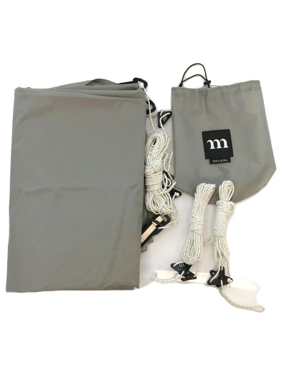 【中古】muraco◆タープ/ヘキサ/2~3人用/GRY/HEXA ULTRA【スポーツ】